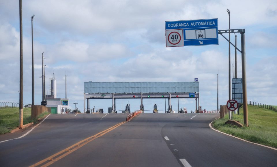 Praça de Pedagio da Concessionária EcoCataratas.   Foz do Iguaçu, 08/05/2019 -  Foto: Geraldo Bubniak/ANPr