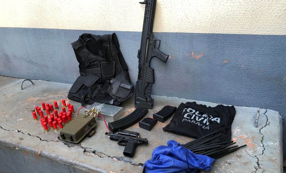 PCPR apreende armas e prende três pessoas por porte ilegal em Santa Helena  -