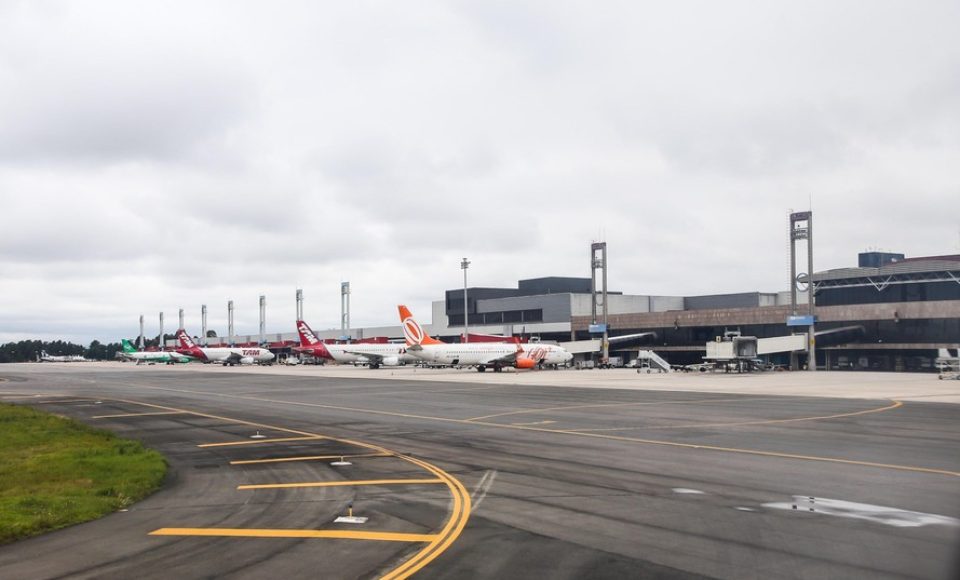 Aeroporto Internacional Afonso Pena. Curitiba, 22/02/2020 - Foto: Geraldo Bubniak/AEN