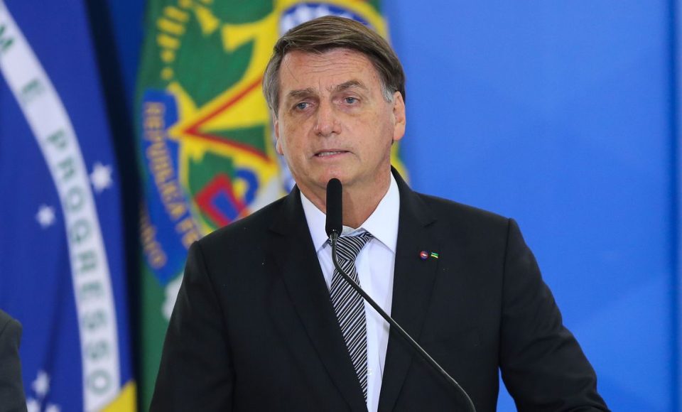 Presidente da República, Jair Bolsonaro, participa da cerimônia de cumprimento aos Oficiais Generais promovidos