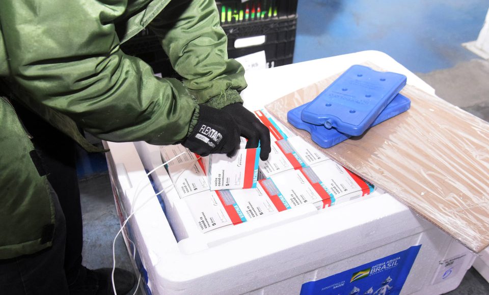 Paraná recebe 137,2 mil vacinas contra a Covid-19 para segunda dose; 176,6 mil para dose reforço chegam no sábado  -  Curitiba, 01/10/2021  -  Foto: Américo Antonio/SESA