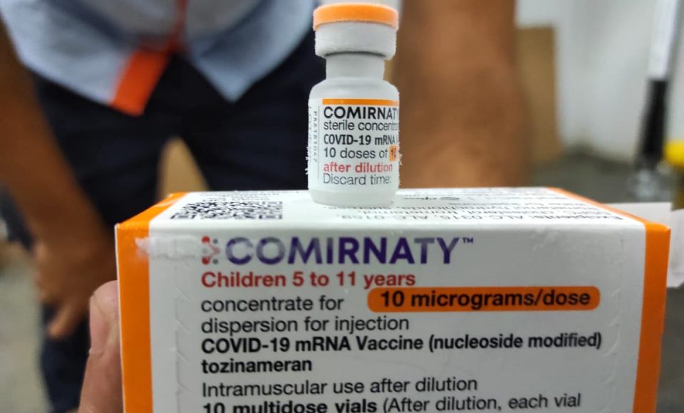 Vacina infantil da Pfizer