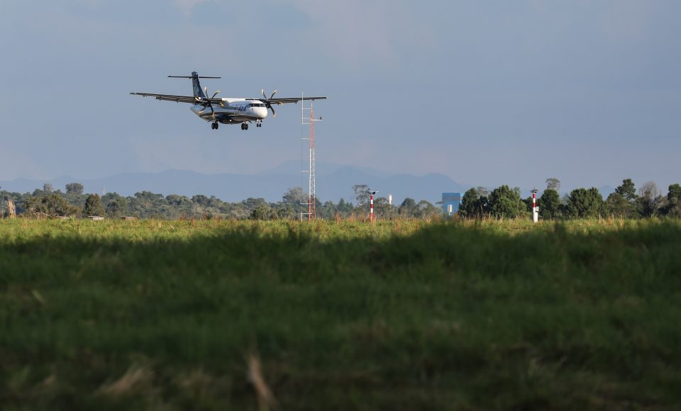 Visita ao terminal Afonso Pena em workshop sobre a malha aérea e a infraestrutura aeroportuária no Paraná nesta sexta-feira (03).   Curitiba, 03/05/2019 -  Foto: Geraldo Bubniak/ANPr