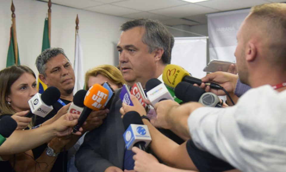 O Secretário de Saúde, Beto Preto: “Estamos em alerta para a situação de emergência” (Foto: Divulgação/Sesa-PR)