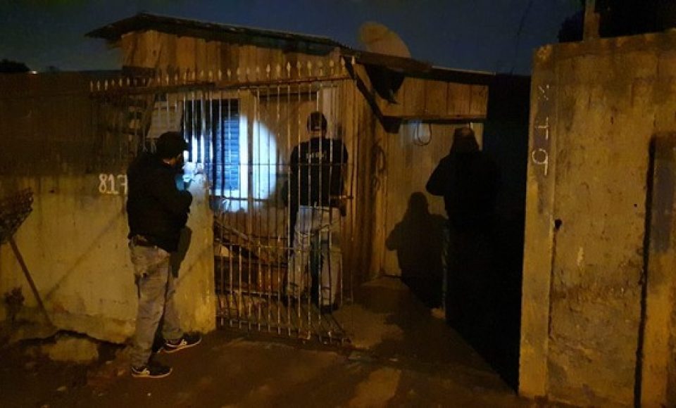 Pelo menos 80 alvos foram presos na operação, segundo a Polícia Civil — Foto: Divulgação/PCPR