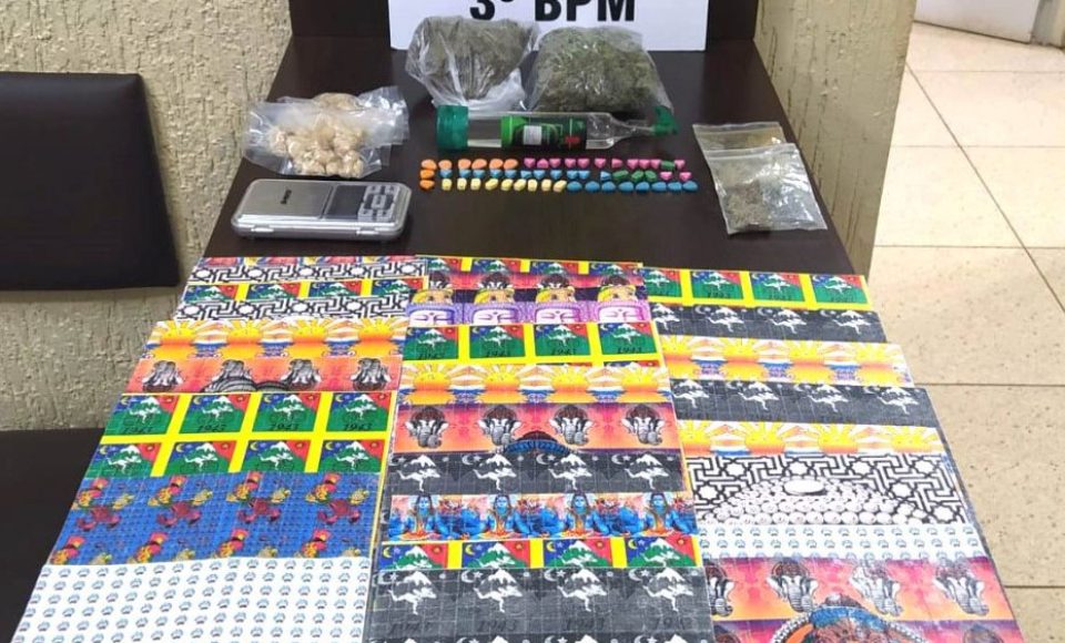 PM apreende R$ 280 mil em drogas sintéticas e maconha em Pato Branco -