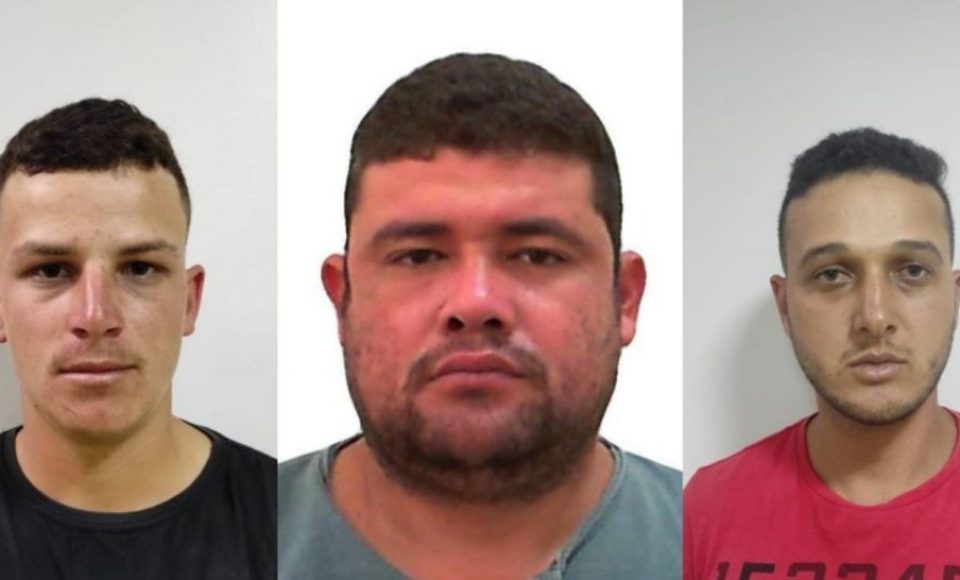 Imagens dos foragidos por homicídio em Iporã | Foto: Divulgação/PCPR.