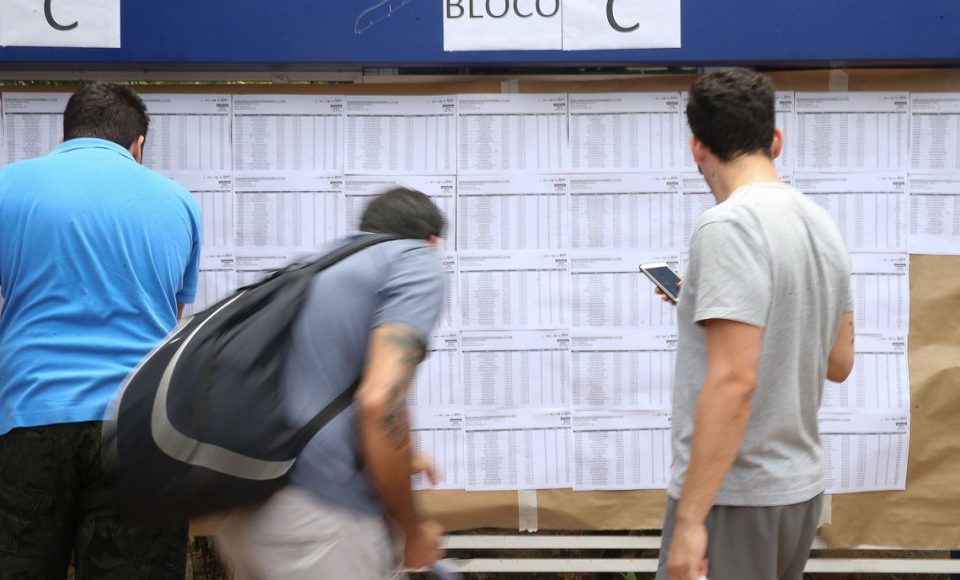 Candidatos fazem provas do Enem neste domingo na União Pioneira de Integração Social  na Aasa Sul