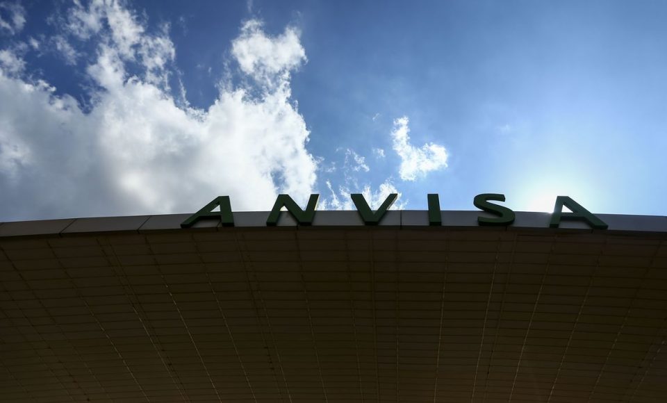 Fachada do edifício sede da Agência Nacional de Vigilância Sanitária (Anvisa).