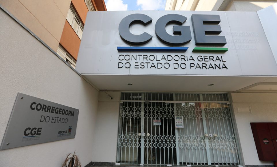 Sede da Controladoria Geral do Estado  (CGE) em Curitiba. Foto: Geraldo Bubniak/AEN