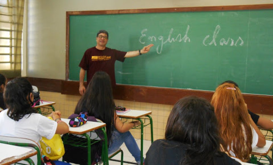 Intercâmbio de professores nos Estados Unidos contribui para ensino do inglês. Na foto, o professor Jean Paulo Bernardo Xavier, do Colégio Estadual Professora Maria de Lourdes Morozowski, de Paranaguá, no Litoral do Paraná.
Foto: Arquivo Pessoal