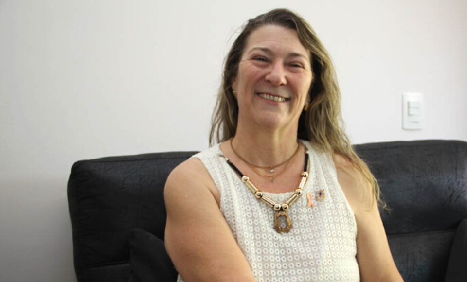 Valdete Sperandio Cruz, coordenadora do Movimento Umuarama Rosa e presidente da Fundação Rotária: "Prevenir é preciso"