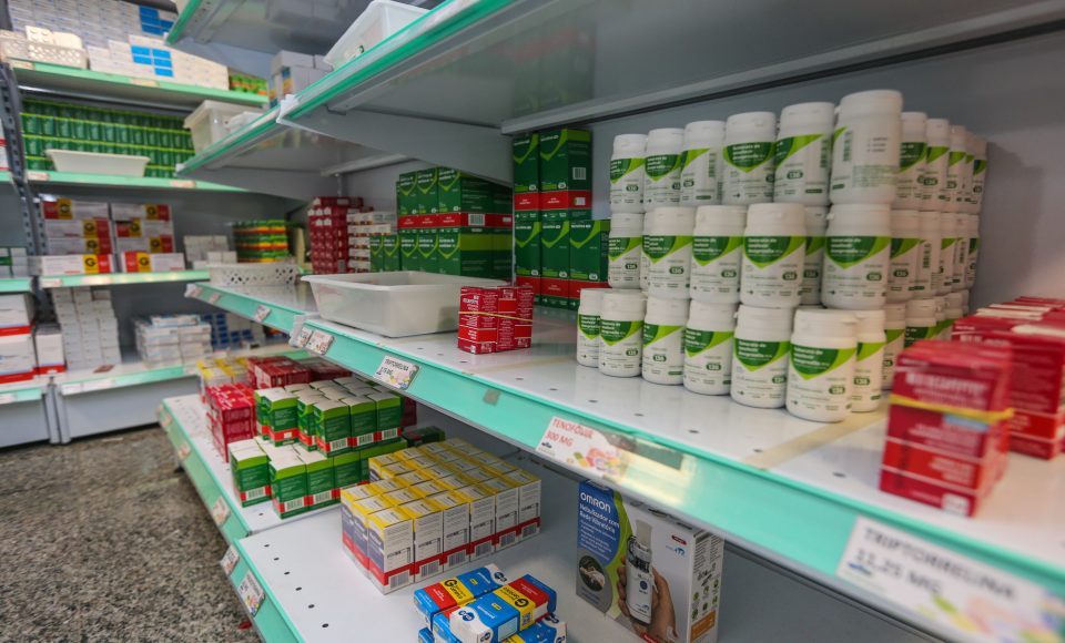 Farmácia do Paraná que garante medicamentos gratuitos aos paranaenses, no centro de Curitiba. 
   21/08/2019 -  Foto: Geraldo Bubniak/AEN