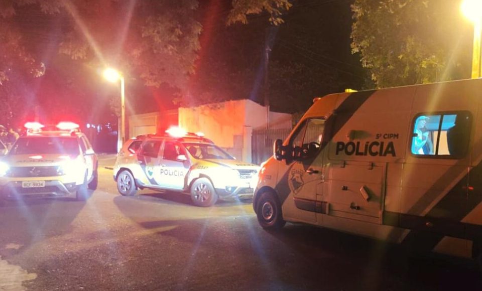 Festa foi encerrada em Cianorte — Foto: Polícia Militar