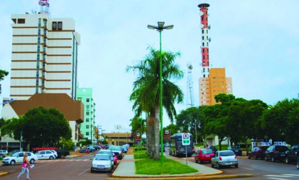 Centro de Toledo, cidade do oeste do Paraná (Foto: Prefeitura de Toledo)