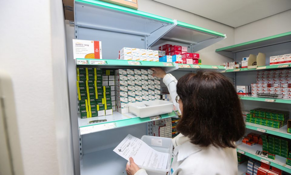 Farmácia do Paraná que garante medicamentos gratuitos aos paranaenses, no centro de Curitiba. 
   21/08/2019 -  Foto: Geraldo Bubniak/AEN