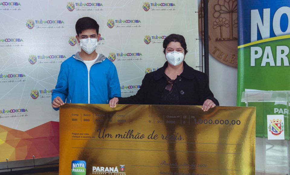 Produtora Rural de Telêmaco Borba é a nova milionária do Nota Paraná   -  Curitiba, 12/08/2021  -  Foto: Secretaria da Fazenda do Paraná
