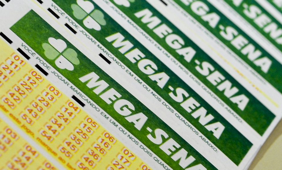 Bilhetes de aposta da mega-sena
