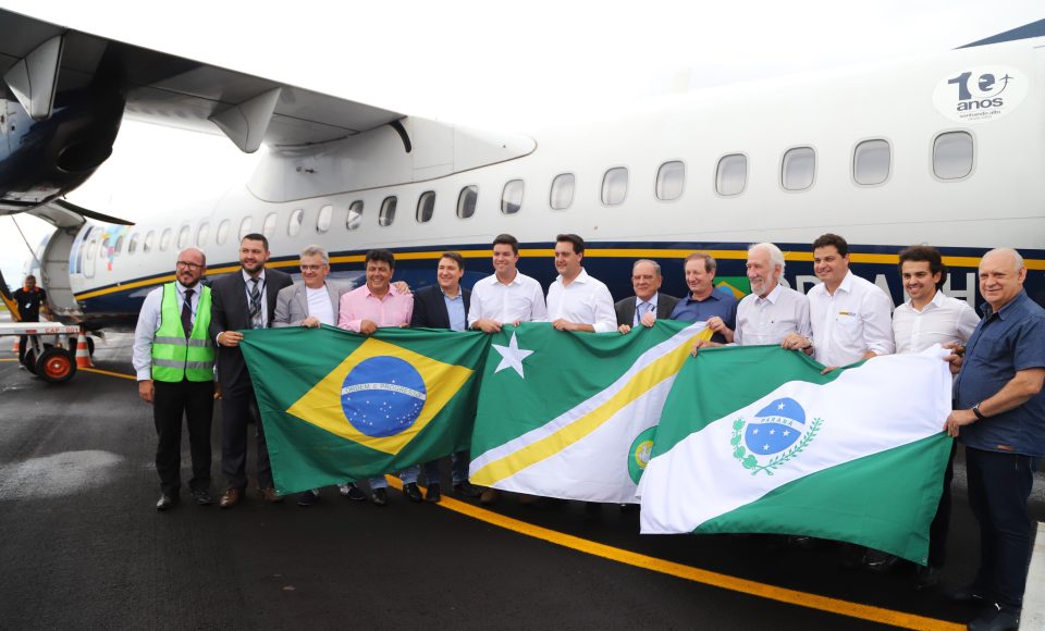 O governador Carlos Massa Ratinho Junior inaugura o Aeroporto Municipal Juvenal Loureiro Cardoso, de Pato Branco, no Sudoeste do Paraná.  -  Pato Branco, 10/01/2019  -  Foto: José Fernando Ogura/ANPr
