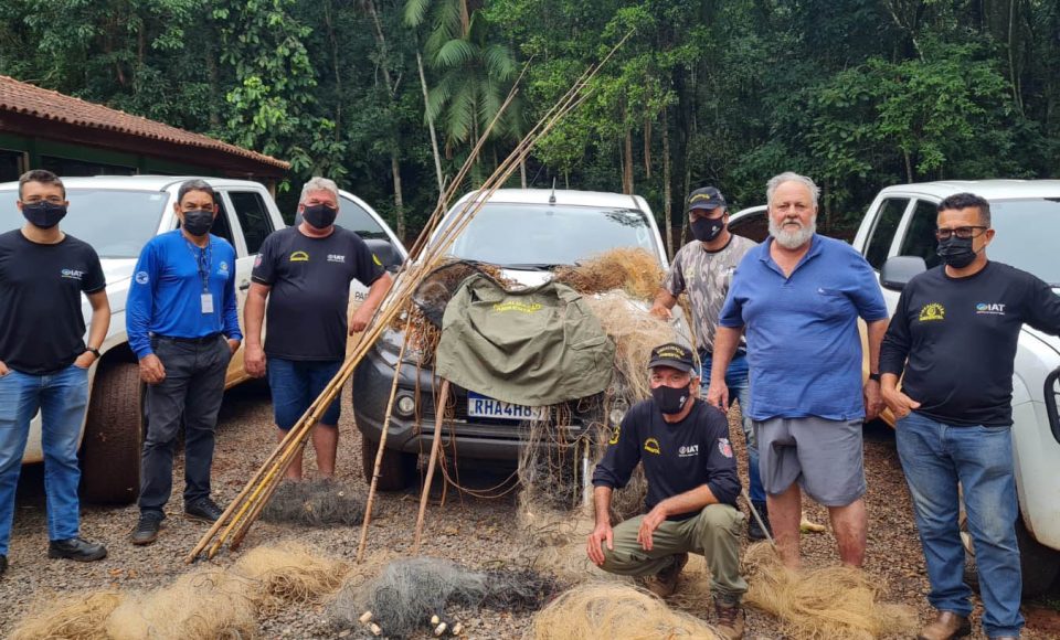 IAT divulga balanço de mais uma força-tarefa contra crimes no período do Piracema - Curitiba, 02/02/2022