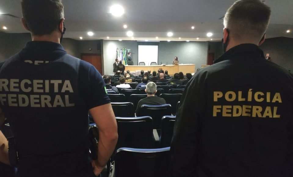Divulgação da Polícia Federal sobre a Operação Enteprise
