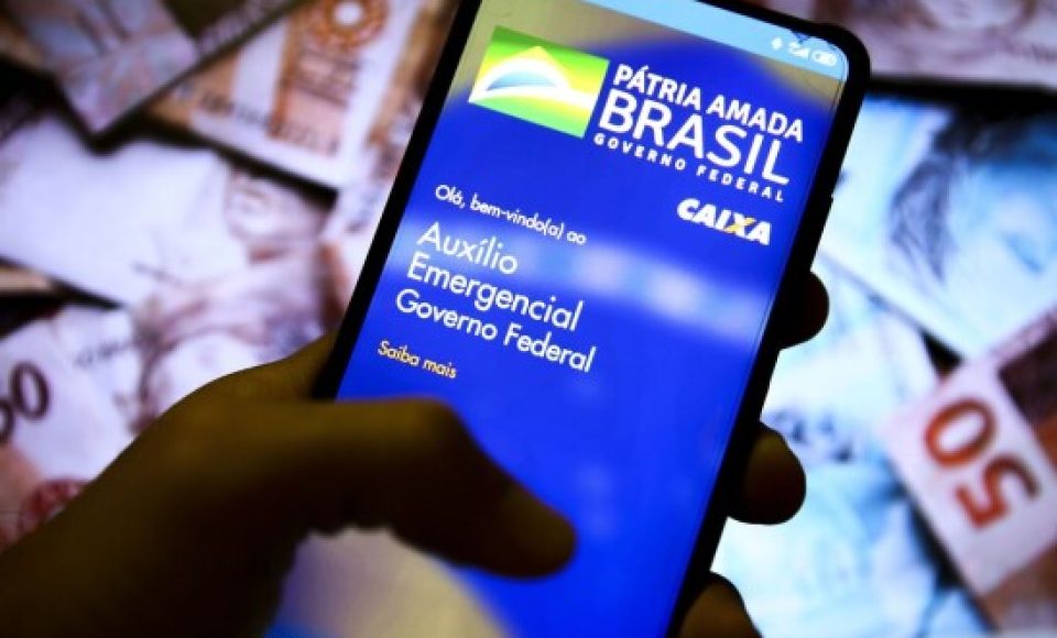 Aplicativo auxílio emergencial do Governo Federal.