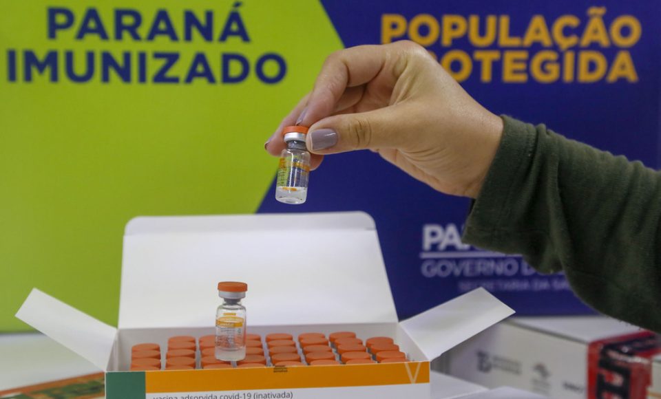 Paraná imunizado, distrubuição das vacinas para regionais de saúde no Cemepar
Foto: Gilson Abreu/AEN
19.01.2021