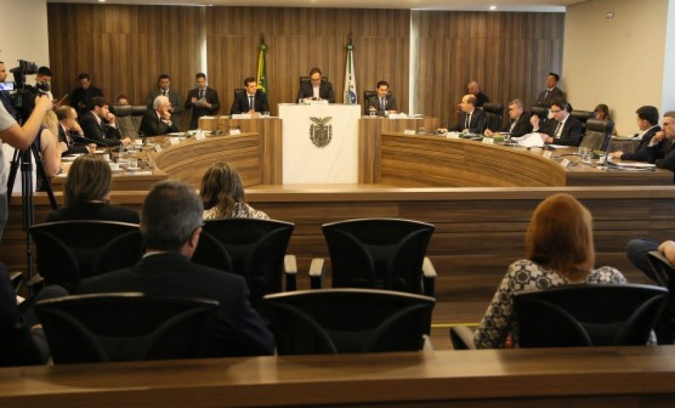CCJ da Assembleia: com mudanças no projeto, deputados pediram vistas e adiaram a votação pela terceira vez (Foto: Orlando Kissner/Alep) (Foto: Orlando Kissner/Alep)