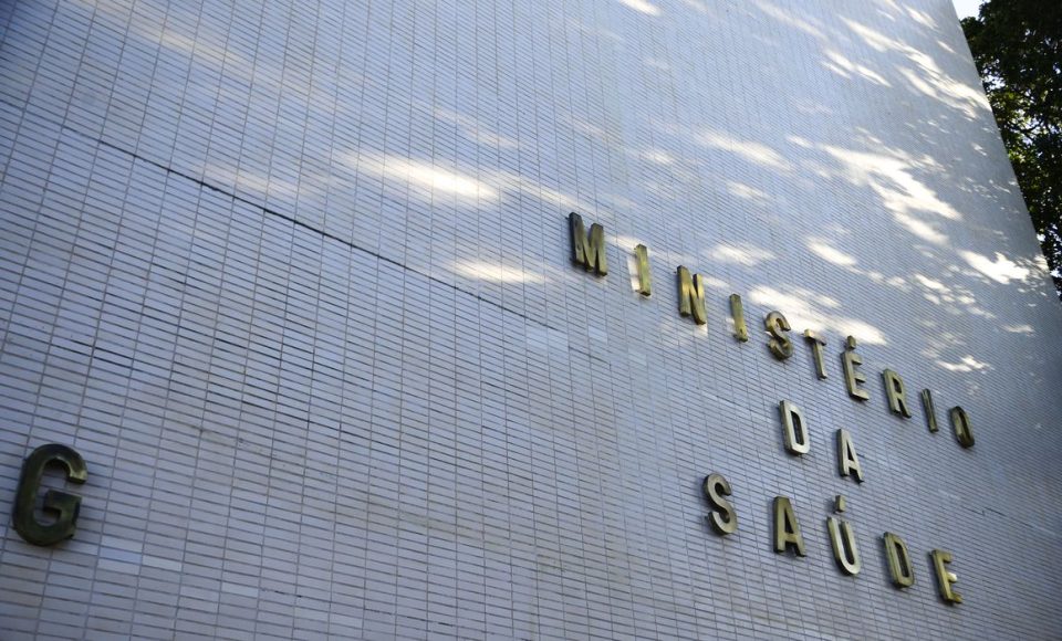 Fachada do Ministério da Saúde na Esplanada dos Ministérios