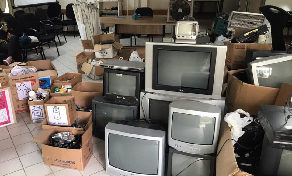 Estado promove campanha de recolhimento de resíduos eletroeletrônicos na semana do meio ambiente -
