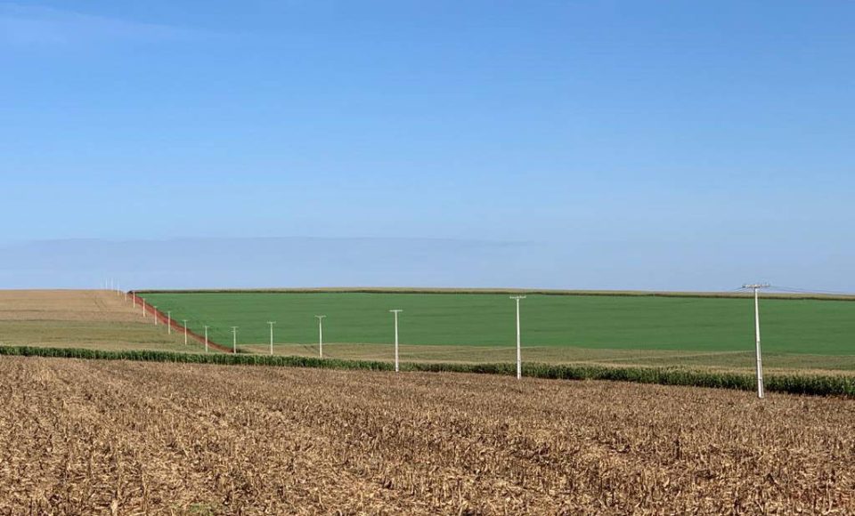 A Copel está iniciando a construção de uma subestação na região leste de Cianorte, que irá reforçar o sistema de alta tensão para atendimento ao município e também para as cidades vizinhas. -  Foto: Copel