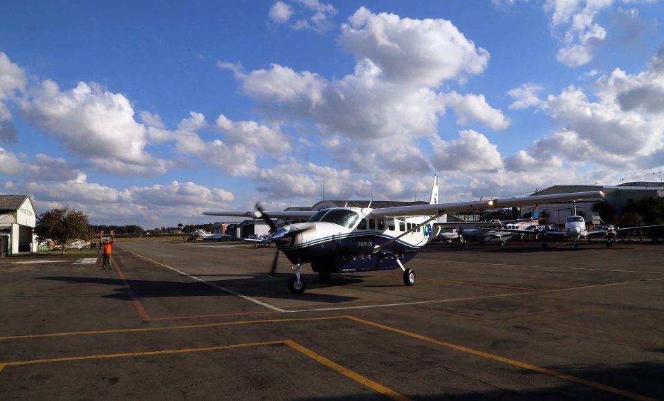 O governador Carlos Massa Ratinho Junior apresentou nesta quarta-feira no Aeroporto do Bacacheri, em Curitiba, um grande pacote de estímulo ao turismo e ao desenvolvimento econômico: o Programa Voe Paraná
Foto Gilson Abreu AENPr