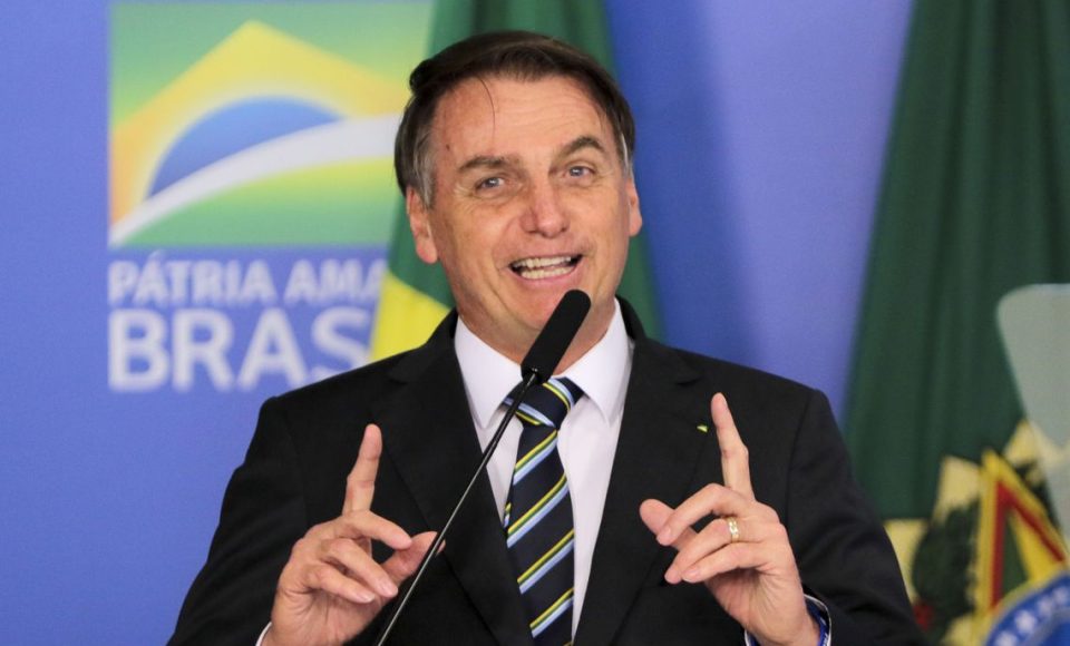 O  presidente Jair Bolsonaro, participa da solenidade de assinatura da medida provisória da liberdade econômica.