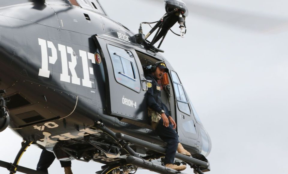A Polícia Rodoviária Federal (PRF) apresenta realizações e investimentos. Entre eles, a aeronave Koala, um helicóptero de última geração para atuação no combate ao crime e resgates