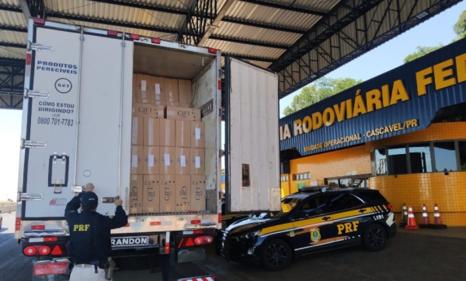 Apreensão pela PRF em 2020 (Foto: Divulgação/PRF)