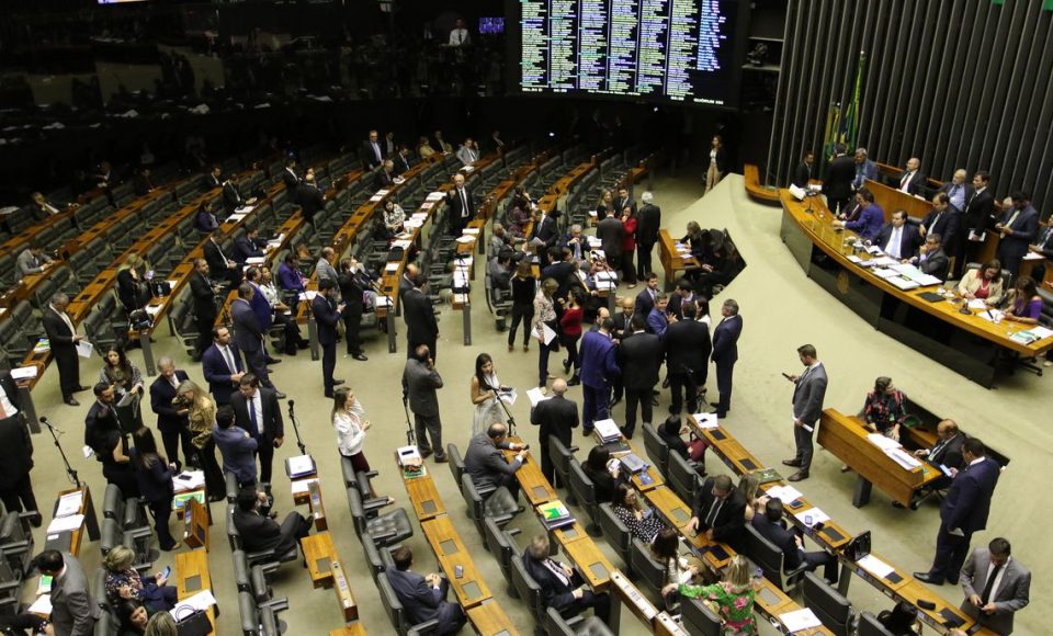 O presidente da Câmara dos Deputados, Rodrigo Maia,durante sessão que vai discutir e votar os oito destaques com sugestões de mudanças ao texto-base da proposta de emenda à Constituição da reforma da Previdência.