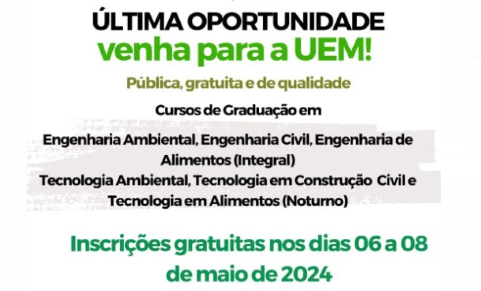 vagas uem